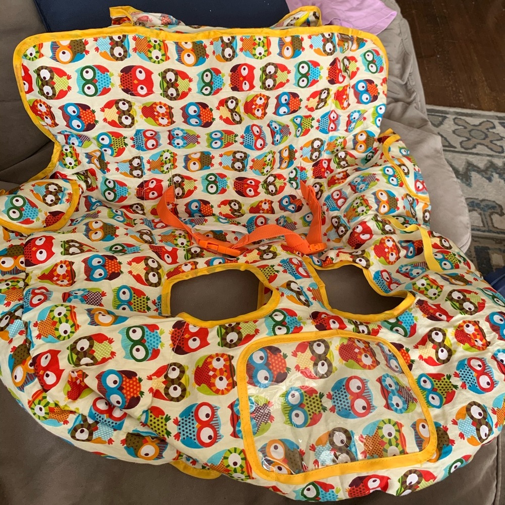 Croc N Frog shopping cart cover